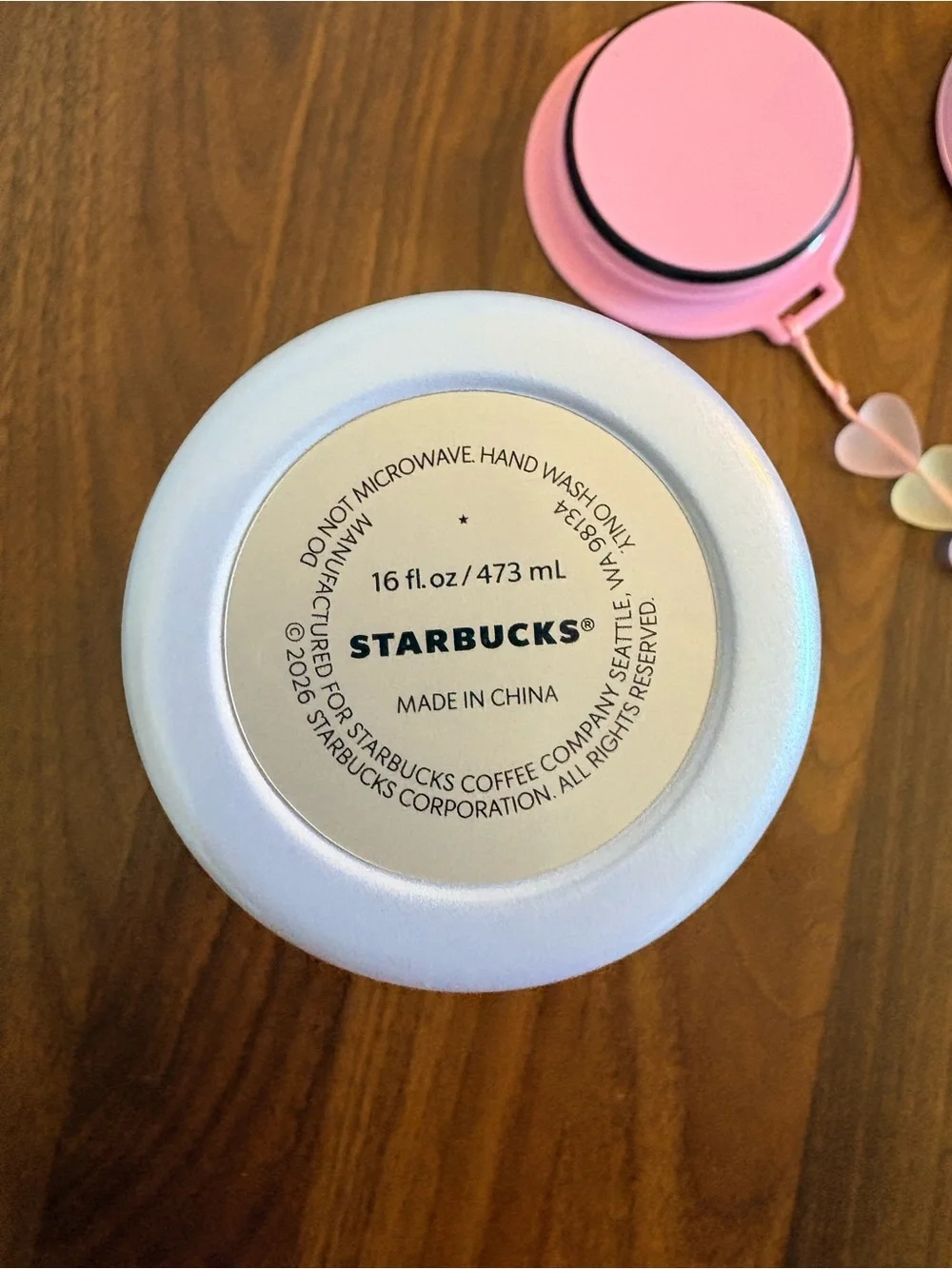 Starbucks Korea Valentine’s Day 2026 Tumbler - Ducks Duck Dome Tumbler 🦆🩵🩷